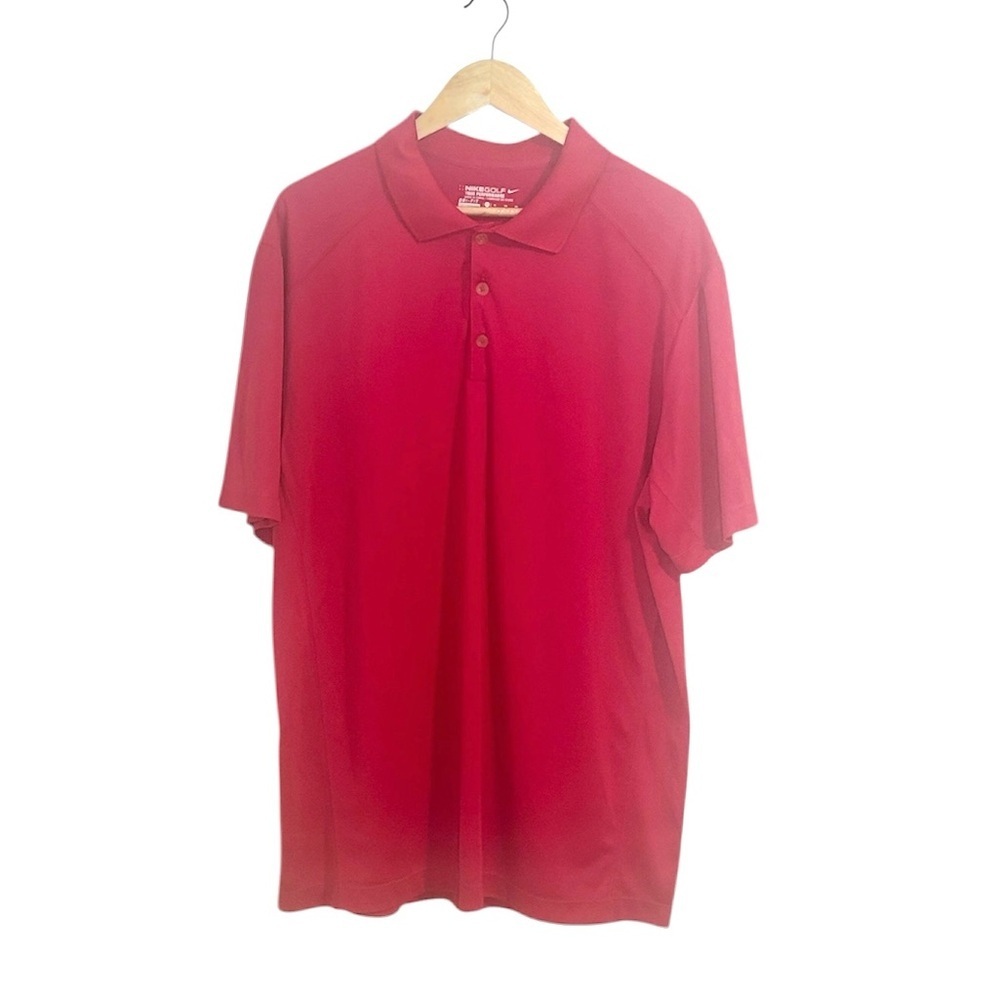 Nike Golf men’s hot pink polo shirt, XL
